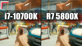 Intel Core i7-10700K vs AMD Ryzen 7 5800X — Тест в 10 играх! [1080p, 1440p, 4K]