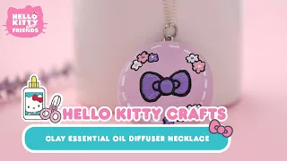 Clay Essential Oil Diffuser Necklace | Hello Kitty Crafts (World Kindness Day)