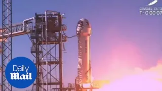 Star Trek icon William Shatner launches into orbit aboard Blue Origin rocket