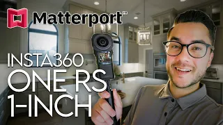 Smaller & Faster Camera Setup for Matterport Tours - Insta360 ONE RS 1-Inch BTS! Does it work?