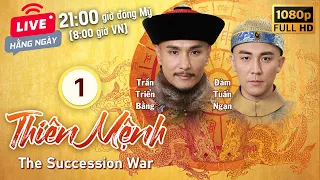 TVB Thiên Mệnh tập 1/28 | tiếng Việt | Trần Triển Bằng, Đàm Tuấn Ngạn, Trần Sơn Thông | TVB 2018