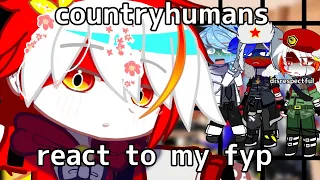 countryhumans react to my fyp || countryhumans ||