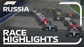 2018 Russian Grand Prix: Race Highlights