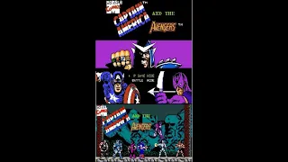 Captain America Avenger All Boss Stage nes