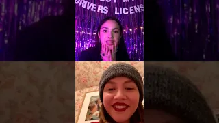 Olivia Rodrigo Instagram livestream DRIVER'S LICENSE release party/day (7/1/2021)