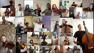 Happy Birthday - 34 Orchestra Musicians from 3 Countries