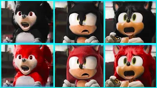 Sonic The Hedgehog Movie DARK SONIC vs RED SONIC Uh Meow All Designs Compilation Compilation