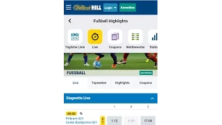 William Hill App für Android, iPhone & iPad im Test