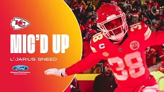 L'Jarius Sneed was Mic'd Up for the AFC Wild Card Game vs. the Miami Dolphins | Kansas City Chiefs