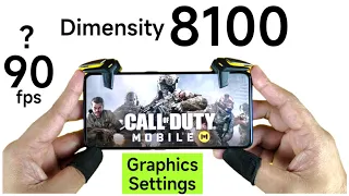 Realme GT Neo 3 Call of Duty Mobile Gameplay Review Dimensity 8100