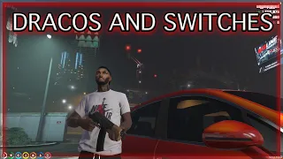 SLIDING ON OPPS IN A TRACKHAWK WITH SWITCHES AND DRACO'S || TOPSHOTTA RP Hood Game ROLEPLAY