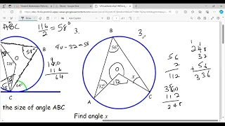 circle theorem class