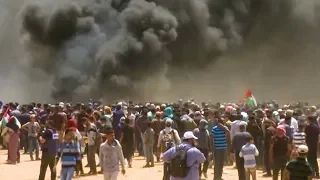 Gaza: Israeli Soldiers Kill 50+ Palestinians Protesting Nonviolently as U.S. Opens Jerusalem Embassy