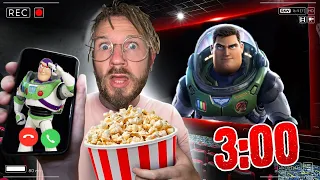 schaue niemals BUZZ LIGHTYEAR FILM um 3 UHR NACHTS im KINO!! TOYS STORY EXE