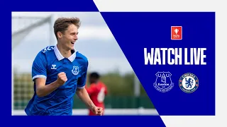 EVERTON U18 V CHELSEA U18 | Live FA Youth Cup action from Walton Hall Park!