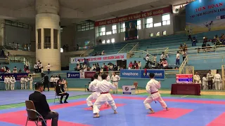 BASSAI DAI - BUNKAI - SHOTOKAN RYU - Liên hoan võ thuật - #Karate Thái Nguyên 2020