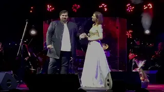 Шариф и Ксения Дежнева в театре Градский Холл 15.04.2023