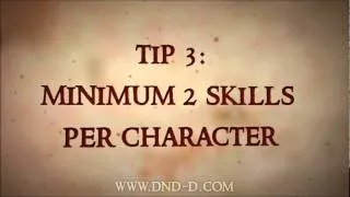 D&D Quick Tips - Skill Challenges