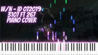 W/n - id 072019 | 3107 ft 267 Cover + Sheet Piano - Piano Tutorial