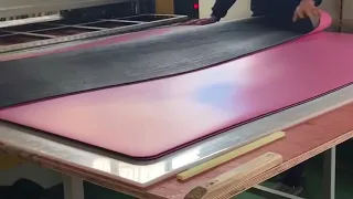 custom yoga mats production video