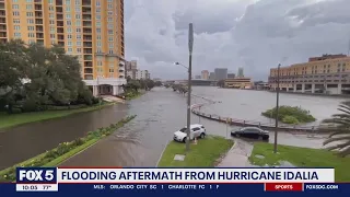 Flooding aftermath from Hurricane Idalia