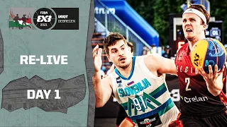 RE-LIVE - FIBA 3x3 Universality Olympic Qualifying Tournament | Day 1