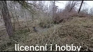 Stavba tratě na Hobby Enduro v ČP