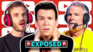 WOW! Horrible Coward Brett Favre Exposed, PewDiePie, Is Making Videos Harder Than Your 9-5 Job, &