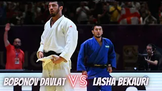 BOBONOV DAVLAT vs  Lasha BEKAURI  - Hungary Masters 2023 - 柔道