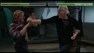 Johnny Lawrence Vs. Terry Silver With Healthbars
