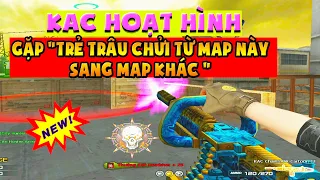 Bình luận Đột Kích -KAC hoạt hình - Gặp trẻ trâu chửi từ map này sang map khác - Tú Lê