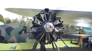 Wright Cyclone R-1820 Start-Up at Queensland Air Museum