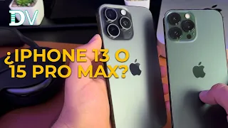 ¿iPhone 13 Pro Max o el iPhone 15 Pro Max?