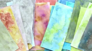 Easy Watercolor Backgrounds For Mark Making