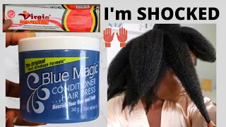 How I Used Virgin Hair Fertilizer & Blue Magic For Extreme Hair Growth and Thickness.