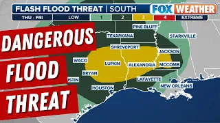 'Nightmare Scenario' Of Dangerous Flash Flooding Threatens The South This Week