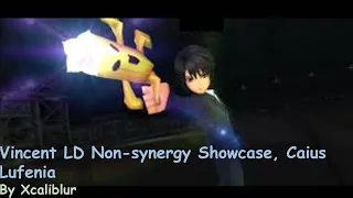 DFFOO GL Vincent LD non synergy showcase in Caius Lufenia, he doesn't do too badly :)
