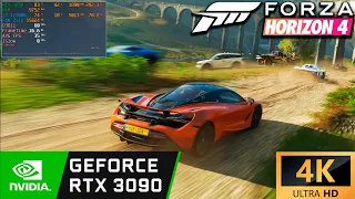 Forza Horizon 4 | RTX 3090 24 GB + i7 12700K 5.0 GHz [4K Ultra Extreme settings]