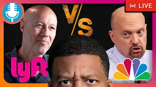 LYFT CEO vs Jim Kramer from "Mad Money" Reactions (Rideshare Podcast)