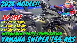 YAMAHA SNIPER 155 ABS | 2024 | INSTALLMENT PRICE