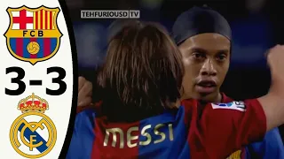 FC Barcelona vs Real Madrid 3-3 All Goals and Highlights 2006_2007