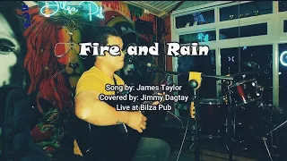 Fire and Rain Acoustic Live Cover | Jimmy Dagtay