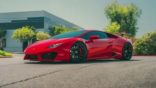 ROSSO MARS RED LAMBORGHINI HURACAN GETS SSR TRANSFORMATION 🔥