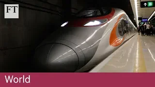 Hong Kong joins China's high-speed rail network