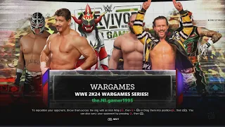 WARGAMES battle of the cruiserweights match up! WWE 2K24 WARGAMES SERIES! #wwe2k24 #wwe