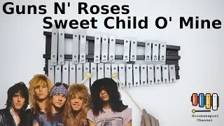Guns N' Roses-Sweet Child O' Mine💗🎺on the Glockenspiel (BELLs)  🎧