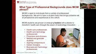 Stanford MCiM Virtual Information- October 25, 2023