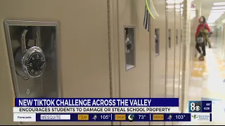 Destructive 'devious licks' TikTok challenge a problem at some valley schools