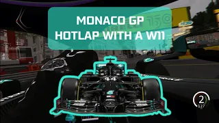 MONACO GP HOTLAP WITH THE MERCEDES AMG W11 EQ-PERFORMANCE