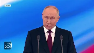 Putin giura per il quinto mandato da presidente